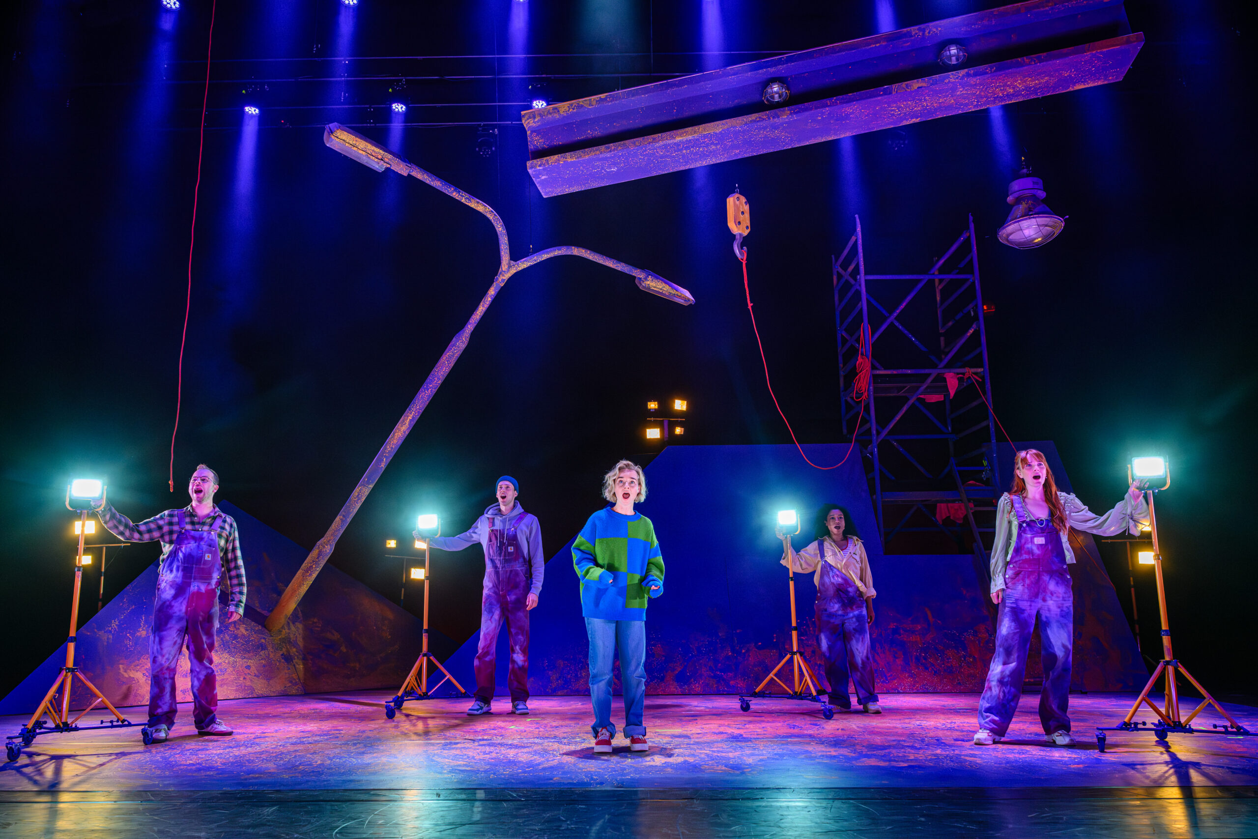 Scènefoto Hoe overleef ik de Musical