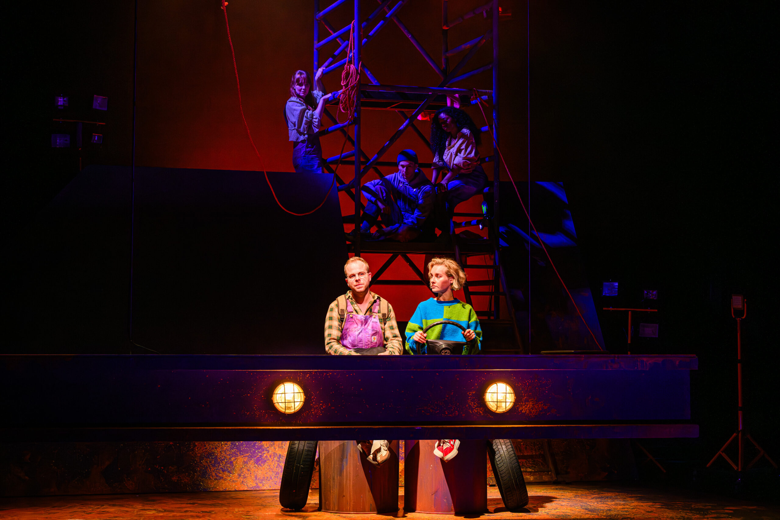 Scènefoto Hoe overleef ik de Musical